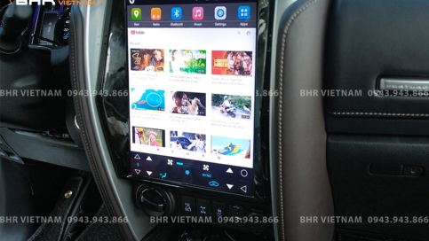 Màn hình DVD Android Tesla Toyota Fortuner 2017 - nay